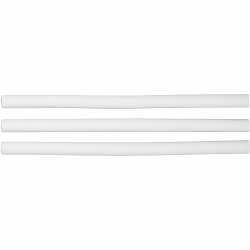 Ticonderoga Retractable Eraser Refills White - 3 / Pack - Smudge-free, Residue-free, Non-tearing, Latex-free, Retractable, Latex-free, Soft (X38003)