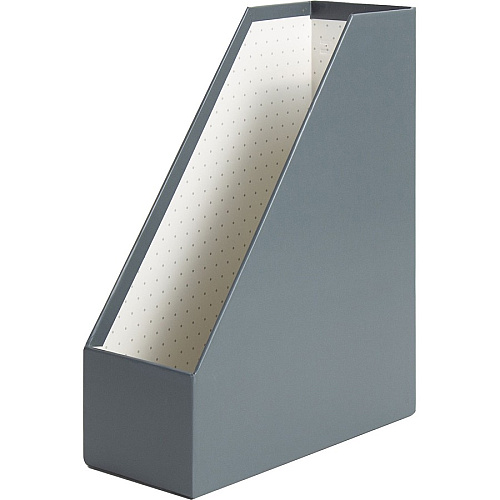 U Brands Paper Wrapped Desk Organization Kit Desktop - Sturdy, Lightweight - Gray - Chipboard - 1 Each (3204U0002)