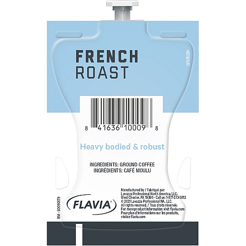 Alterra Freshpack French Roast Coffee Compatible with Flavia Aroma, Flavia Barista, FLAVIA Creation 600, Flavia Creation 500, Flavia Creation 200, Flavia Creation 150, Flavia Creation 300 - Dark - Freshpack - 100 / Carton (48010)