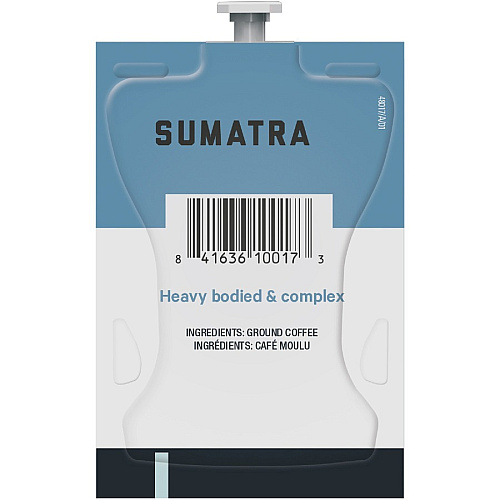 Alterra Freshpack Sumatra Coffee Compatible with Flavia Aroma, Flavia Barista, FLAVIA Creation 600, Flavia Creation 500, Flavia Creation 200, Flavia Creation 150, Flavia Creation 300 - Dark - Freshpack - Sumatra - 100 / Carton (48017)
