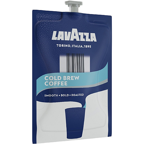 Lavazza Freshpack Cold Brew Coffee Compatible with Flavia Creation 300 with Chill Refresh Module, Flavia Creation 600 with Chill Module - Freshpack - Cocoa - 80 / Carton (48059)