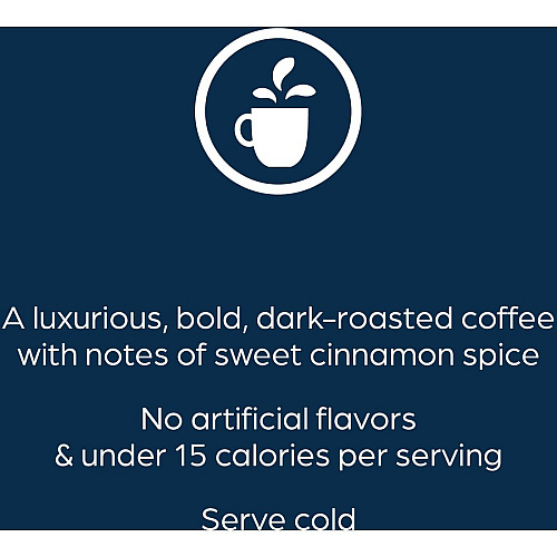 Alterra Freshpack Cinnamon Dolce Iced Coffee Compatible with Flavia Creation 300 with Chill Refresh Module, Flavia Creation 600 with Chill Module - Dark - Freshpack - 90 / Carton (48061)