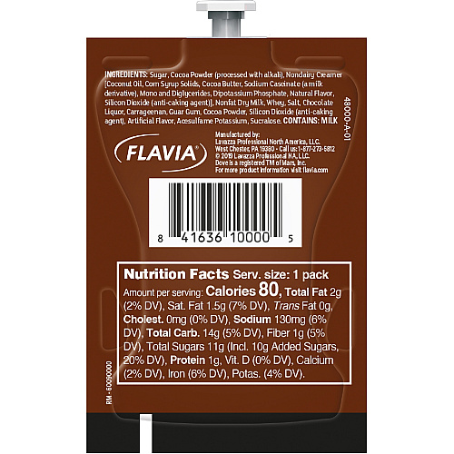 Dove&reg; Hot Chocolate Milk, 72 Freshpack Case Hot Chocolate - 72 / Carton (48000)