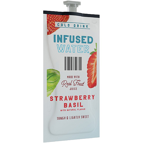 Flavia Strawberry Basil Infused Water Freshpack Strawberry Basil - 100 / Carton (48053)