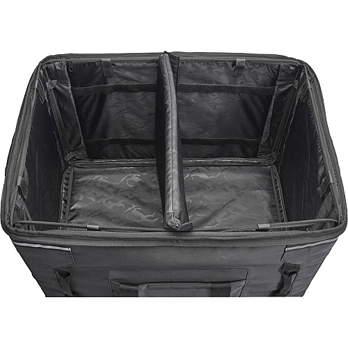 Solo PRO TRANSPORTER 128 Non Roller Travel/Luggage Top Case - Box 2 of 2 - Black Bump Resistant - 17.5" Height x 26" Width x 18.8" Depth - 33.81 gal Volume Capacity - 1 Each (SSC11010)