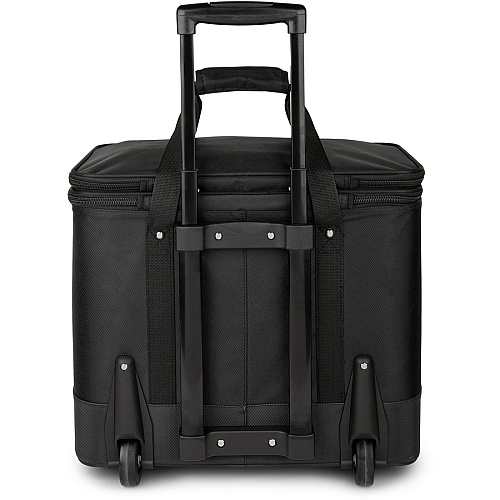 bugatti Travel/Luggage Case for 17.3" Notebook - Black Polyester Body - Telescoping Handle, Handle - 17.3" Height x 18.3" Width x 11" Depth - 1 Each (BZCW1645BK)