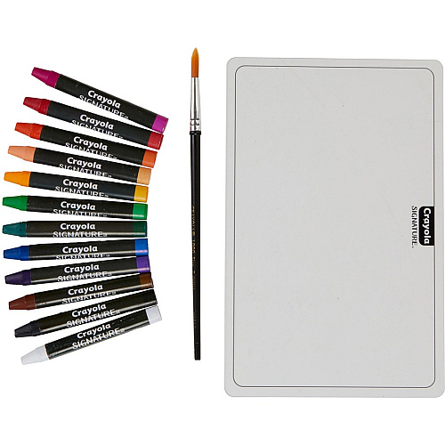 Crayola Signature Premium Watercolor Crayons Assorted - 12 / Pack (533500)