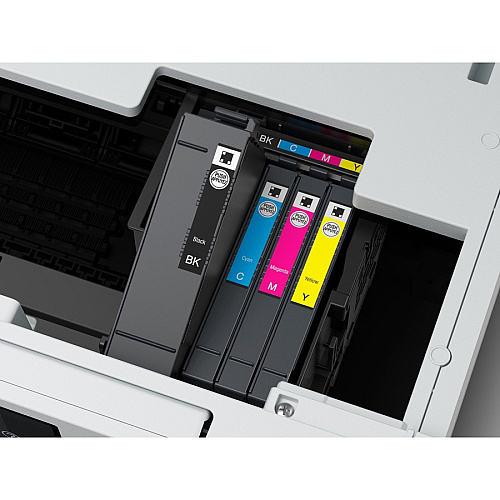 Epson WorkForce Pro WF-C4810 Inkjet Multifunction Printer - Color Copier/Fax/Printer/Scanner - Automatic Duplex Print - Color Scanner - 1200 dpi Optical Scan - Color Fax - Wireless LAN - For Plain Paper Print - 1 Each (C11CJ05205)
