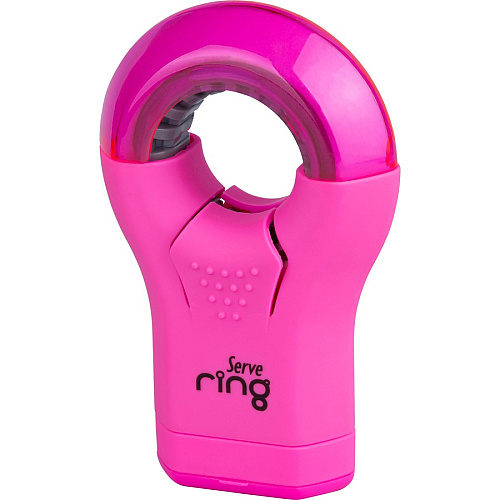 Serve Ring Eraser & Sharpener Plastic - Multicolor - 1 Each (RING8KTKR)