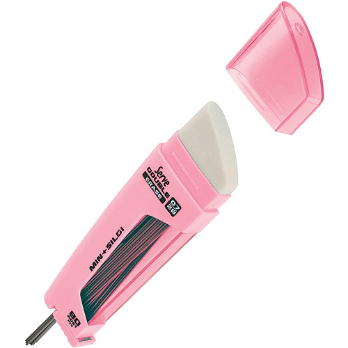 Serve Double Erase Leads & Eraser Pink - 1 Each (DSMSP0710)