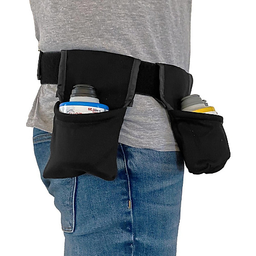 TruShot 2.0 Mobile Dispensing Belt Adjustable - Hook & Loop Attachment - 2" Width x 49" Length - Black - Nylon, Cotton - 1 Each (TSBELT)