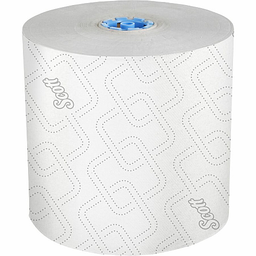 Scott Pro High-Capacity Hard Roll Towels with Elevated Design & Absorbency Pockets 7.50" Width x 700 ft Length - 1 3/4" Core - Elevated Scott Design - White - Paper - 6 / Carton (53925)
