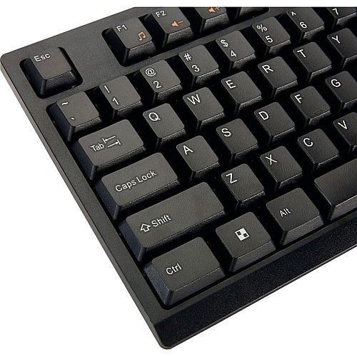 Verbatim Wired Keyboard and Mouse USB Cable Keyboard - USB Mouse - 1000 dpi - Multimedia Hot Key(s) - Symmetrical - Compatible with Linux, Windows, ChromeOS, Mac, PC, Mac OS - 1 Each (70734)