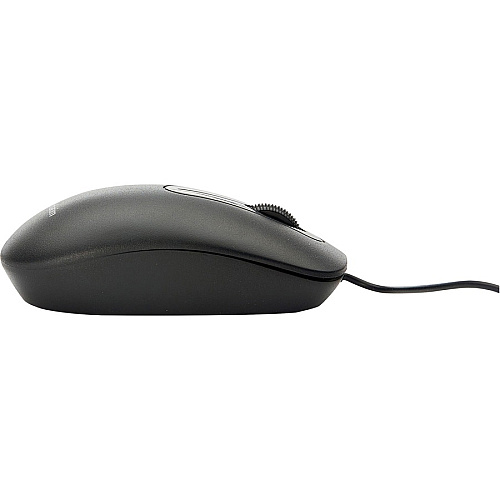 Verbatim Wired Keyboard and Mouse USB Cable Keyboard - USB Mouse - 1000 dpi - Multimedia Hot Key(s) - Symmetrical - Compatible with Linux, Windows, ChromeOS, Mac, PC, Mac OS - 1 Each (70734)