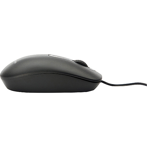 Verbatim Wired Keyboard and Mouse USB Cable Keyboard - USB Mouse - 1000 dpi - Multimedia Hot Key(s) - Symmetrical - Compatible with Linux, Windows, ChromeOS, Mac, PC, Mac OS - 1 Each (70734)