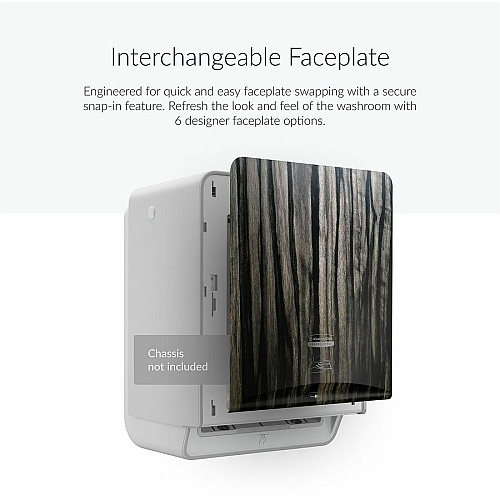 Kimberly-Clark Professional ICON Automatic Hard Roll Towel Dispenser Faceplate 15" x 12" x 1.5" - 1 Each (58830)