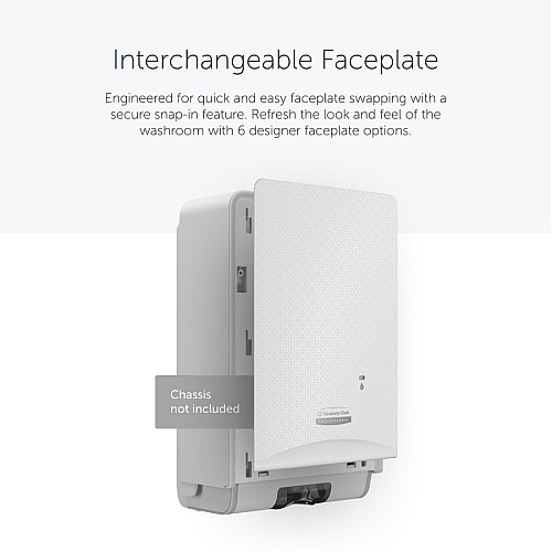 Kimberly-Clark Professional ICON Electronic Skin Care Dispenser Faceplate 10" x 7" x 1.5" - 1 Each (58774)