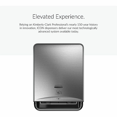 Kimberly-Clark Professional ICON Automatic Roll Towel Recessed Dispenser Housing  (53697)