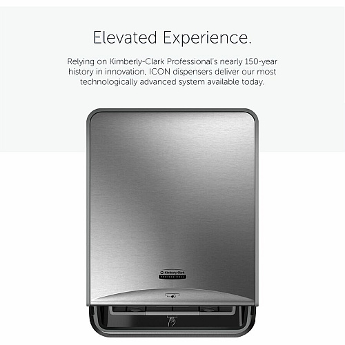 Kimberly-Clark Professional ICON Automatic Roll Towel Recessed Dispenser Housing  (53697)