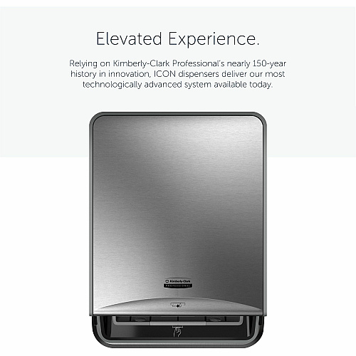 Kimberly-Clark Professional ICON Automatic Roll Towel Recessed Dispenser Housing  (53697)