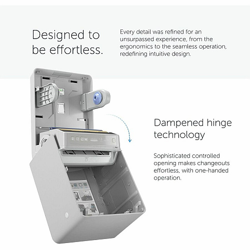 Kimberly-Clark Professional ICON Automatic Roll Towel Recessed Dispenser Housing  (53697)