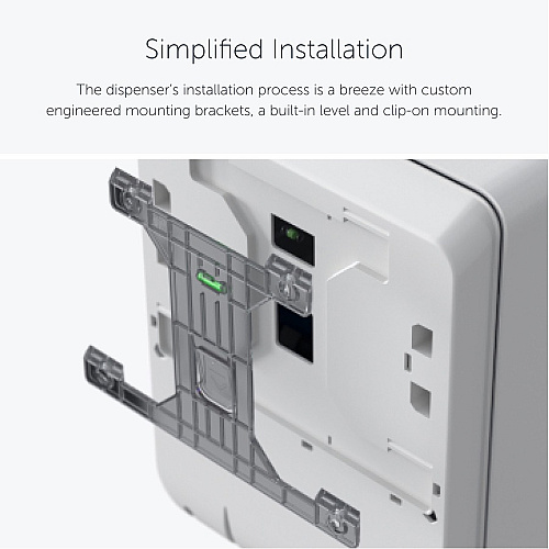 Kimberly-Clark Professional ICON Auto Roll Towel Disp Chassis Touchless Dispenser - 16.5" Height x 12.4" Width x 10.2" Depth - Gray - Automatic, Hinged, Jam-free, Key Lock, Push Button - 1 Each (54254)