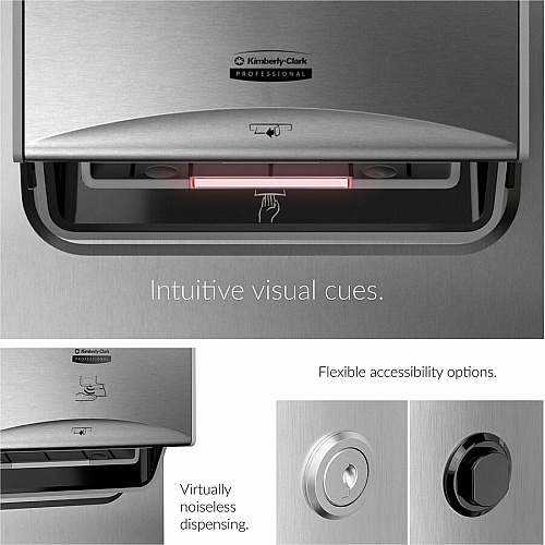 Kimberly-Clark Professional ICON Automatic Roll Towel Recessed Dispenser Housing  (53699)