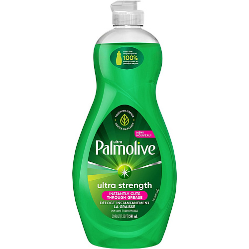 Palmolive Original Ultra Liquid Dish Soap 20 fl oz (0.6 quart) - Biodegradable, Phosphate-free, Paraben-free, Eco-friendly - Green - 9 / Carton (US04268ACT)