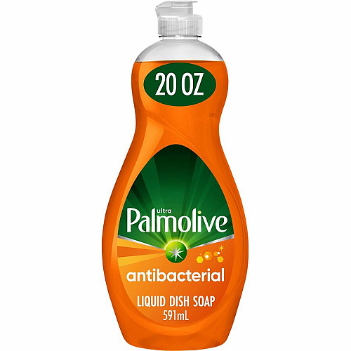 Palmolive&reg; Antibacterial Ult Dish Soap, Liquid, 35.2-oz. Or, 9/CT Concentrate - 35.2 fl oz (1.1 quart) - pH Balanced, Residue-free, Non-abrasive, Antibacterial - Orange - 9 / Carton (US04274ACT)