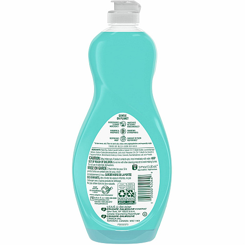 Palmolive&reg; Liquid Dish Soap, Citrus Scent, 20 fl oz (0.6 quart) - Aloe & Citrus Scent - Phosphate-free, Paraben-free, Eco-friendly, Biodegradable - Clear - 9 / Carton (US04230ACT)