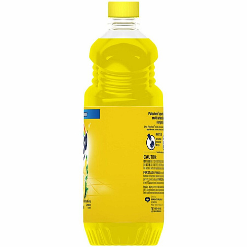 Fabuloso&reg; Multi-Purpose Cleaner, Lemon Scent, 56 oz. Bottle 56 fl oz (1.8 quart) - Lemon Scent - Rinse-free, Residue-free, Long Lasting - Yellow - 1 Bottle (MX06157A)