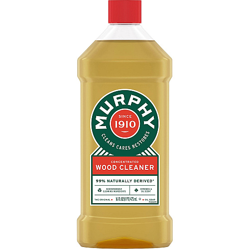 Murphy Oil Soap Wood Cleaner Concentrate - 16 fl oz (0.5 quart) - Natural ScentBottle - 9 / Carton - Phosphorous-free, Ammonia-free, Bleach-free - Tan (US05251ACT)