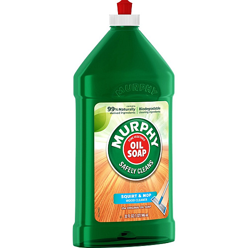 Murphy Squirt/Mop Floor Cleaner Ready-To-Use - 32 fl oz (1 quart) - 1 Each - Phosphate-free, Ammonia-free, Bleach-free - Tan (101151)