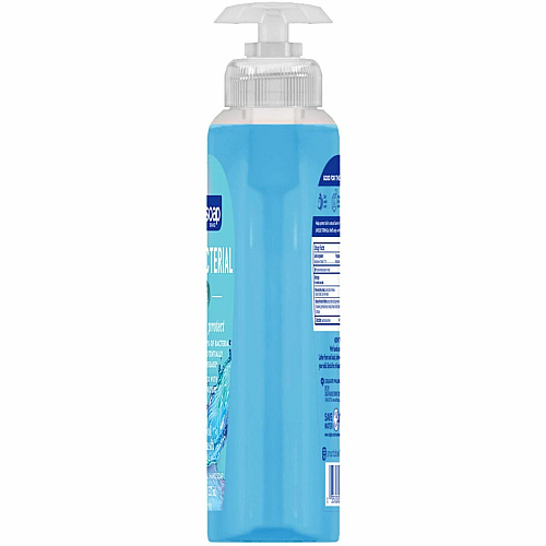 Softsoap Antibacterial Hand Soap Cool Splash Scent - 11.25 fl oz - Pump Bottle Dispenser - Bacteria Remover - Hand, Skin - Moisturizing - Antibacterial - Blue - Refillable, Recyclable, Paraben-free, Phthalate-free, Biodegradable, pH Balanced -  (US07327A)
