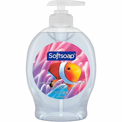 Softsoap Aquarium Hand Soap Fresh Scent Scent - 7.50 fl oz - Soil Remover, Bacteria Remover, Dirt Remover, Kill Germs - Hand, Skin - Moisturizing - Antibacterial - Clear - Rich Lather, Recyclable, Paraben-free, Phthalate-free, pH Balanced, Bi (US04966ACT)