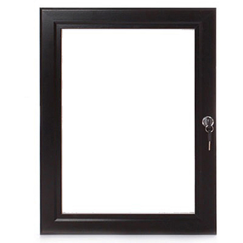 Seco Locking Poster Case 40" x 60" Frame Size - Rectangle - Portrait, Landscape - Black - Weather Proof, Shatter Proof, Lockable, Rust Proof, Water Proof - Aluminum, Plastic, Polycarbonate - Black - 1 Each (LCASE4060BLK)