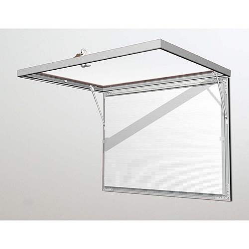Seco Locking Poster Case 40" x 60" Frame Size - Rectangle - Portrait, Landscape - Anodized - Weather Proof, Shatter Proof, Lockable, Rust Proof, Water Proof - Aluminum, Plastic, Polycarbonate - Silver - 1 Each (LCASE4060)