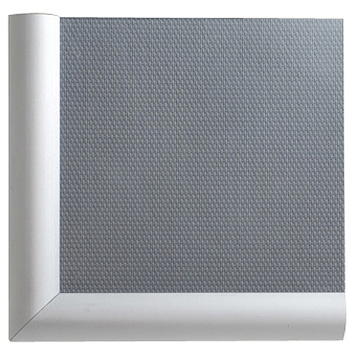 Seco Classic Snap Frame 24" x 36" Frame Size - Rectangle - Black - Aluminum - Silver - 1 Each (SN2436NEW)