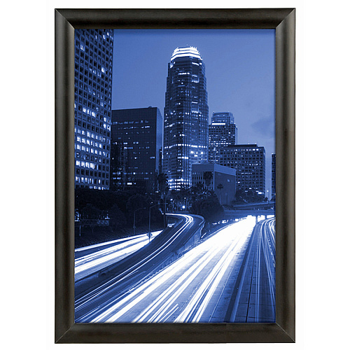 Seco Classic Snap Frame 27" x 41" Frame Size - Rectangle - Black - Aluminum - Black - 1 Each (SN2741BLACK)