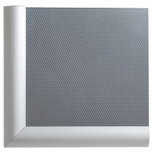 Seco Classic Snap Frame 27" x 41" Frame Size - Rectangle - Black - Aluminum - Silver - 1 Each (SN2741SV)