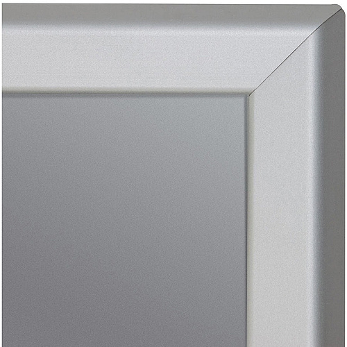Seco Classic Snap Frame 36" x 48" Frame Size - Rectangle - Black - Aluminum - Silver - 1 Each (SN3648NEW)
