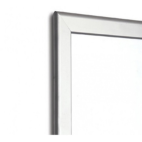 Seco Classic Snap Frame 36" x 48" Frame Size - Rectangle - Black - Aluminum - Silver - 1 Each (SN3648NEW)