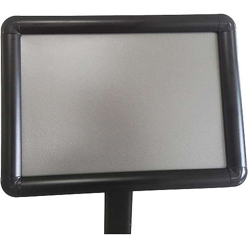 Seco Decorative Menuboard 17" Width x 11" Height - Rectangular Shape - Rust Resistant - 1 Each (DMB1117BLACK)