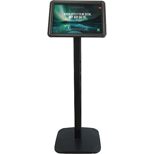 Seco Decorative Menuboard 11" Width x 8.5" Height - Rectangular Shape - Rounded Corner - 1 Each (DMB8511BLACK)