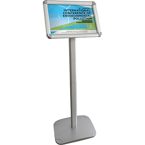 Seco Decorative Menuboard 11" Width x 8.5" Height - Rectangular Shape - Rounded Corner - Silver - 1 Each (DMB8511SV)