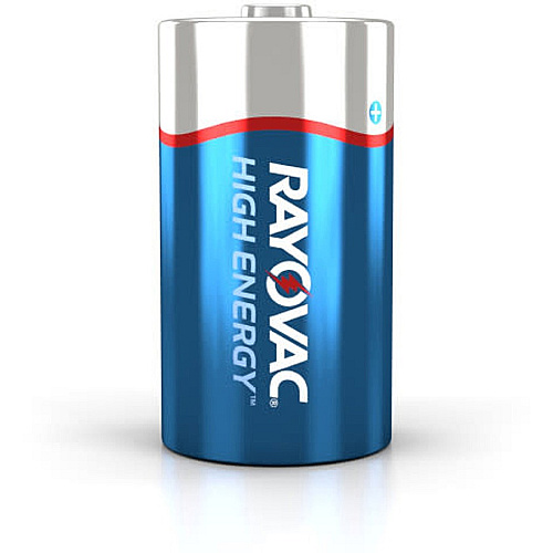 Rayovac High-Energy Alkaline C Batteries For Drain Device, Toy, Flashlight - 8 / Pack (8148PP)