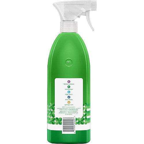 Method Antibac All-purpose Cleaner 28 fl oz (0.9 quart) - Bamboo Scent - Antibacterial - Green - 1 Each (317920)