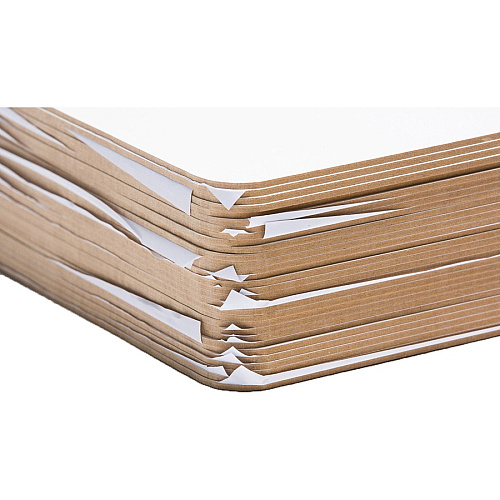 CLI Lapboard Classpack 12" (1 ft) Width x 9" (0.8 ft) Height - White Masonite Surface - Lap - 30 / Set (35090)