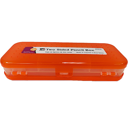 CLI Double-sided Pencil Boxes 1.50" Height x 8.50" Width x 3.50" Depth - Double Sided - Assorted - 24 / Display Box (76310ST)