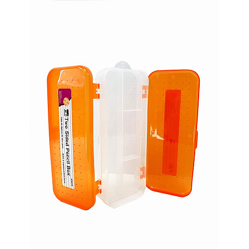 CLI Double-sided Pencil Boxes 1.50" Height x 8.50" Width x 3.50" Depth - Double Sided - Assorted - 24 / Display Box (76310ST)